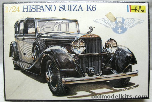 Heller 1/24 Hispano Suiza K6, 704 plastic model kit